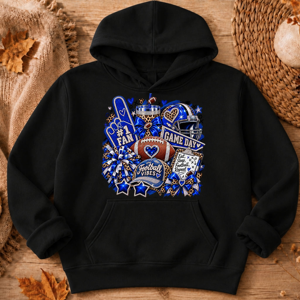 Football Vibes Game Day Hoodie