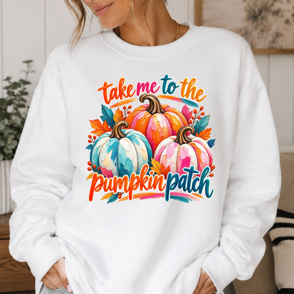Take Me To The Pumpkin Patch Sweatshirt